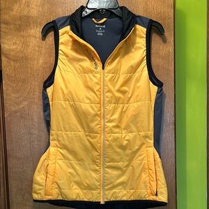Reebok Women's Yellow Puffer Vest